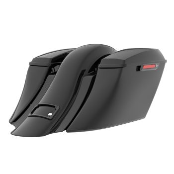 Midnight Firestorm Bagger Boss Down and Out Bagger Kit Black Latch For '23-'25 Harley CVO & '24-'25 Street Glide Road Glide