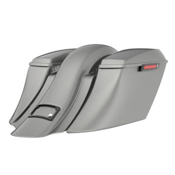 Mercury Silver Bagger Boss Down and Out Bagger Kit Black Latch For '23-'25 Harley CVO & '24-'25 Street Glide Road Glide