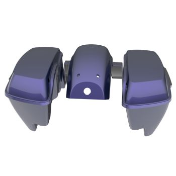 Purple Abyss Bagger Boss Down and Out Bagger Kit Black Latch For '23-'25 Harley CVO & '24-'25 Street Glide Road Glide