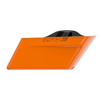 Baja Orange Standard Non-Stretched Saddlebag Bottoms for Harley Davidson 2014+ Touring