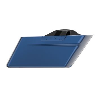 Big Blue Pearl Standard Non-Stretched Saddlebag Bottoms for Harley Davidson 2014+ Touring