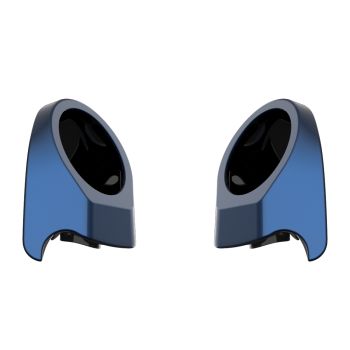 Big Blue Pearl 6.5 Inch Speaker Pods for Advanblack & Harley King Tour Pak