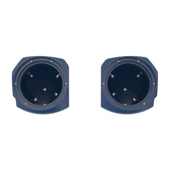 Billiard Blue 8inch Lower Fairings Speaker Pods  for Harley 24up Later Harley Touring