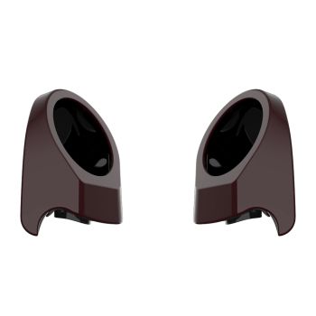 Billiard Burgundy 6.5 Inch Speaker Pods for Advanblack & Harley King Tour Pak