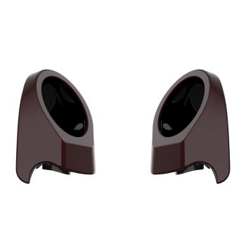 Billiard Burgundy 6.5 Inch Speaker Pods for Advanblack & Harley King Tour Pak