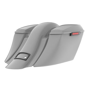 Billiard Gray Bagger Boss Down and Out Bagger Kit Black Latch For '23-'25 Harley CVO & '24-'25 Street Glide Road Glide