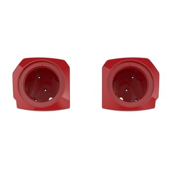 Billiard Red Lower Fairings 6.5inch Speaker Pods for Harley 24up Later Harley Touring