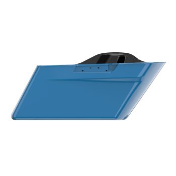 Billiard Teal Standard Non-Stretched Saddlebag Bottoms for Harley Davidson 2014+ Touring