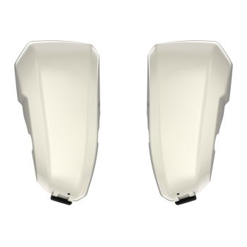 Birch White Lower Fairings for Harley 14-23 Harley Touring
