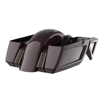 Black Cherry Holeshot Chopped Bagger Kit for '14-'23 Harley Touring