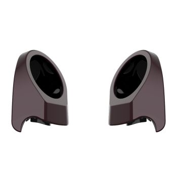 Black Cherry 6.5 Inch Speaker Pods for Advanblack & Harley King Tour Pak