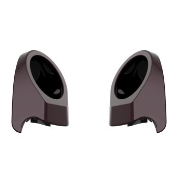 Black Cherry 6.5 Inch Speaker Pods for Advanblack & Harley King Tour Pak