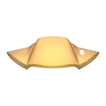 Advanblack Black Hills Gold Air Duct Fairing for Harley Road Glide 2015up