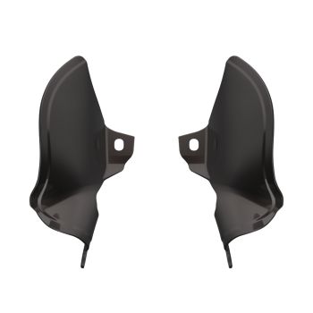 Black Jack Metallic MID-FRAME AIR DEFLECTORS HEAT SHIELD FOR '18-'23 HARLEY SOFTAIL