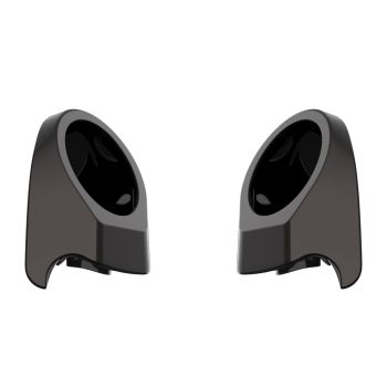Black Jack Metallic 6.5 Inch Speaker Pods for Advanblack & Harley King Tour Pak
