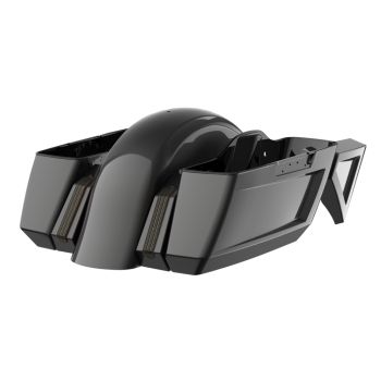 Black Pearl Holeshot Chopped Bagger Kit for '14-'23 Harley Touring