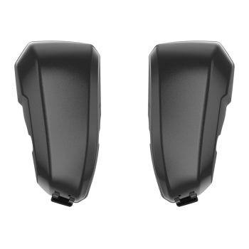 Black Quartz Lower Fairings for Harley 14-23 Harley Touring