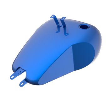 Blue Burst HOLESHOT performance bagger style tank for '20-'22 Low Rider S