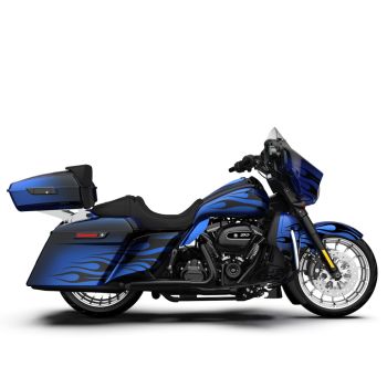 Reef Blue Fade FULL BODY COLOR SWAP BUNDLE FOR HARLEY 2014+ 2014+ STREET GLIDE/ELECTRA STREET GLIDE/ULTRA CLASSIC