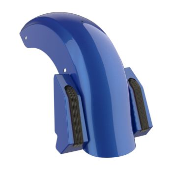 Blue Max Holeshot Performance Rear Fender w/Smoke Led light For Harley Touring