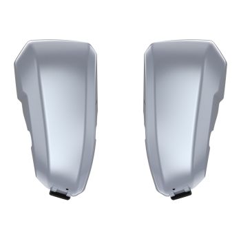 Brilliant Silver Pearl Lower Fairings for Harley 14-23 Harley Touring