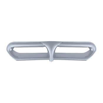 Brilliant Silver Batwing LED Vent Trim Insert For 14-Up Harley Street/ Electra Glide, Ultra & Tri-Glide