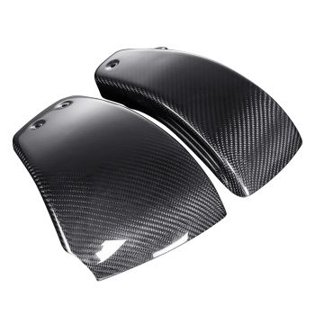 Black Carbon Fiber Battery Cover For Harley M8 Softai