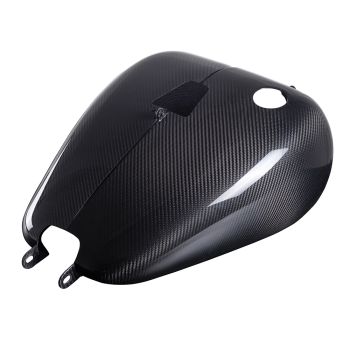 Advanblack Carbon Fiber Fuel Tank Shell Cover for 2020-Later Softail Low Rider S/ ST