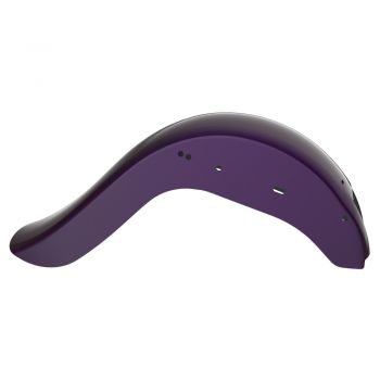 Hard Candy Mystic Purple Flake Cholo Vicla Chicano Style Rear Fender For Harley Softail 2000-2017