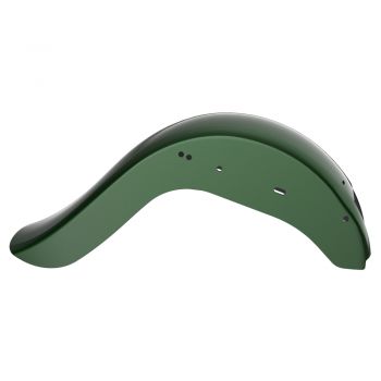 Kinetic Green Cholo Vicla Chicano Style Rear Fender For Harley Softail 2000-2017