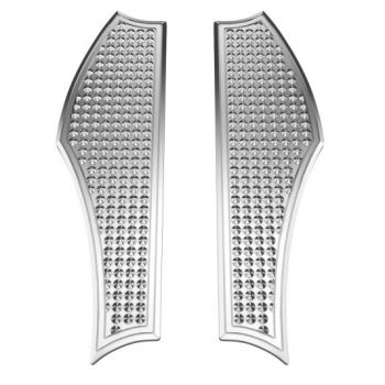 Advanblack Vengeance Front Rider Floorboards For Harley Tourings & Softail 