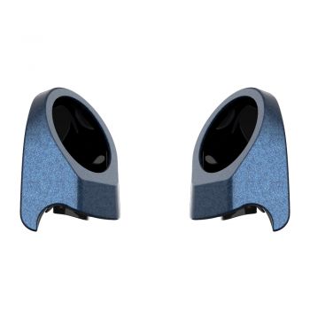 Cosmic Blue Pearl 6.5 Inch Speaker Pods for Advanblack & Harley King Tour Pak