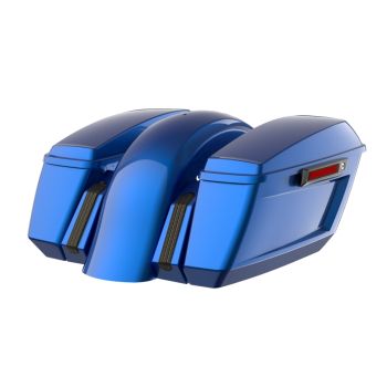 Crushed Sapphire Holeshot Chopped Bagger Kit for '09-'13 Harley Touring