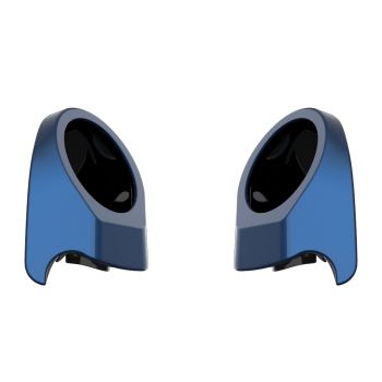 Dark Blue Pearl 6.5 Inch Speaker Pods for Advanblack & Harley King Tour Pak