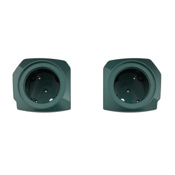 Deep Jade Pearl Lower Fairings 6.5inch Speaker Pods for Harley 24up Later Harley Touring