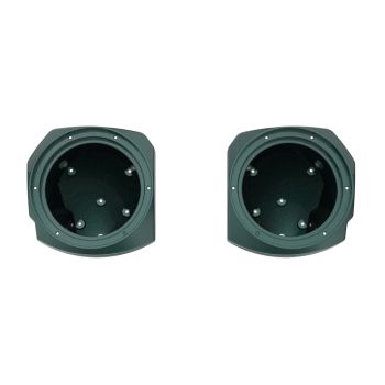 Deep Jade Pearl 8inch Lower Fairings Speaker Pods  for Harley 24up Later Harley Touring