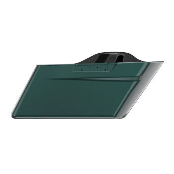 Deep Jade Pearl Standard Non-Stretched Saddlebag Bottoms for Harley Davidson 2014+ Touring