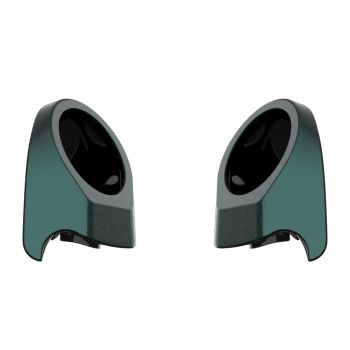 Deep Jade Pearl 6.5 Inch Speaker Pods for Advanblack & Harley King Tour Pak