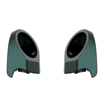 Deep Jade Pearl 6.5 Inch Speaker Pods for Advanblack & Harley King Tour Pak