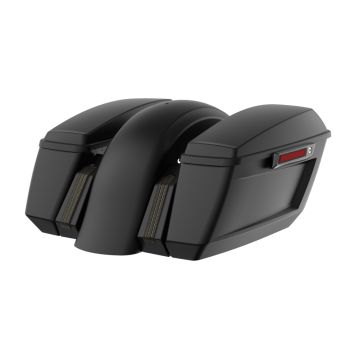 Denim Black Holeshot Chopped Bagger Kit for '09-'13 Harley Touring