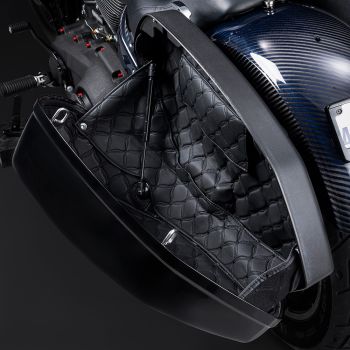 Advanblack Custom Stitching Saddlebag Liners for '18-'24 Harley® Low Rider ST / Sport Glide 