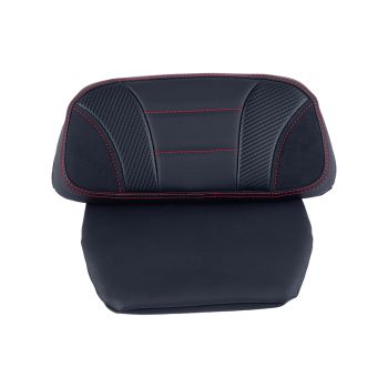 Legacy Grand Red Stitching Plain Small Backrest Pad
