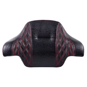 Raptor Wrap Around Backrest Pad With Custom Stitching for 2014-later Harley Touring King Tour Pack