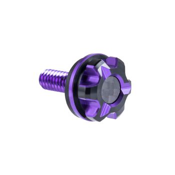 Purple CNC Seat Bolt