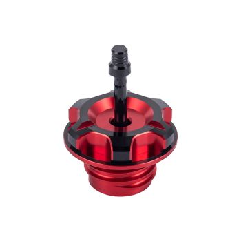 Black & Red CNC  Gas Cap