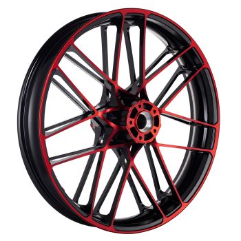 RED CNC Contrast 21inch Front Wheel