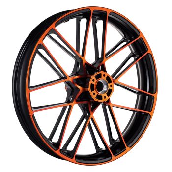 Advanblack Blazer 21 inch Color Front Wheels for Harley Tourings