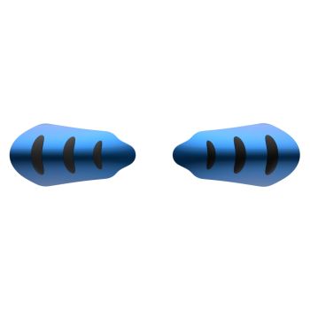 Fastback Blue hand guard for Harley Touring & Softails 