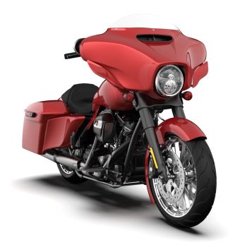 Ember Red Sunglo FULL BODY COLOR SWAP BUNDLE FOR HARLEY DAVIDSON 2014+ STREET GLIDE/ELECTRA STREET GLIDE
