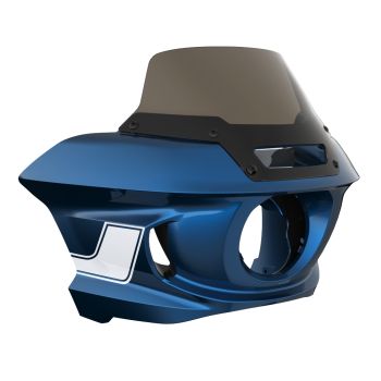 Fast Johnnie Low Rider ST Style Front fairings Smoke Windshield